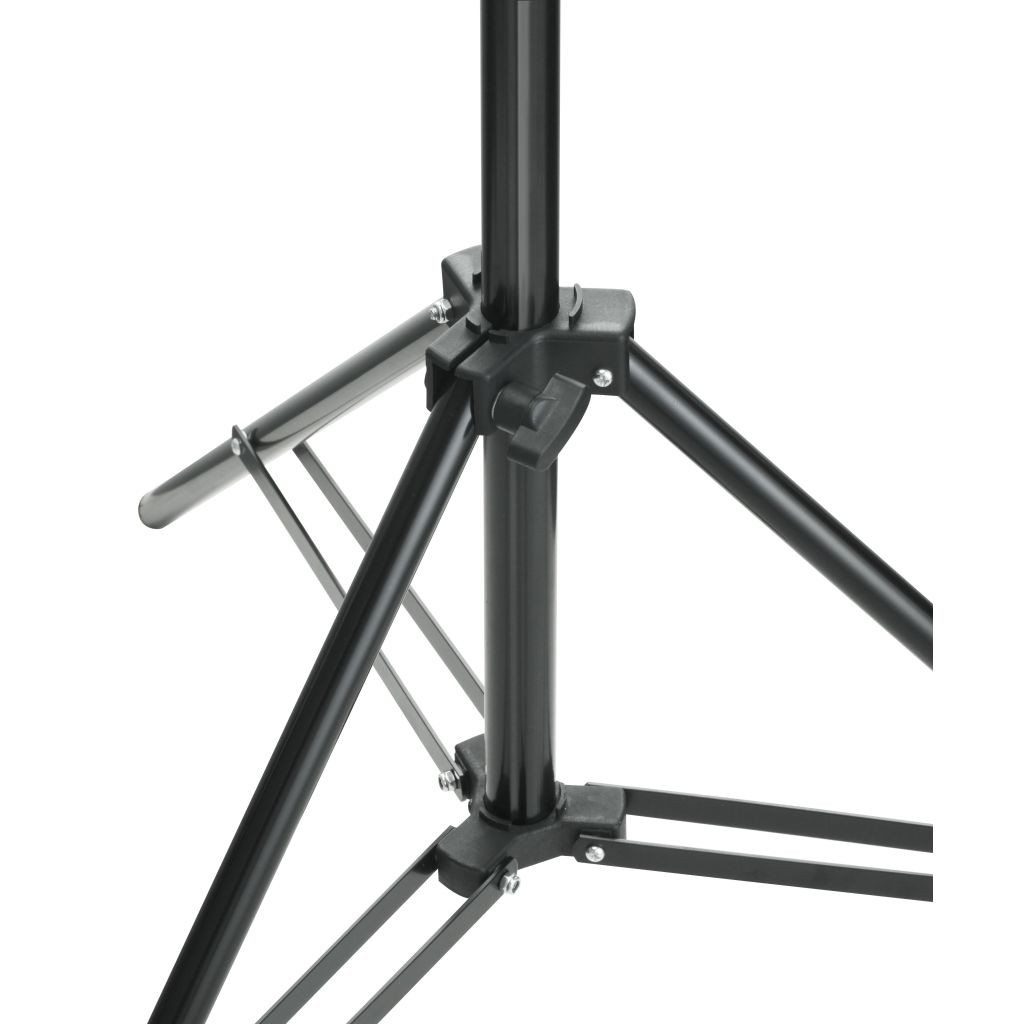 Telescopic Background Support System + White Backdrop 3 x 5 m